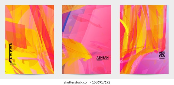 Abstract multicolored shattered glass texture. Transparent overlapping sharp particles create ice crystal digital effect. Explosion burst movement pattern. Background template random fragile motion.