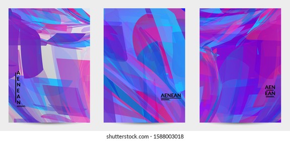 Abstract multicolored shattered glass texture. Transparent overlapping sharp particles create ice crystal digital effect. Explosion burst movement pattern. Background template random fragile motion.