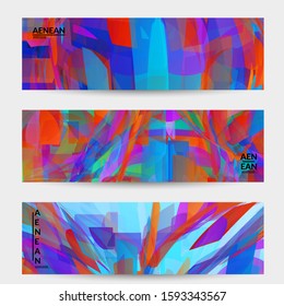 Abstract multicolored shattered glass texture. Transparent overlapping sharp particles create ice crystal digital effect. Explosion burst movement pattern. Background template random fragile motion.