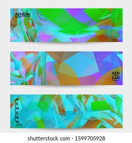 Abstract multicolored shattered glass texture. Transparent overlapping sharp particles create ice crystal digital effect. Explosion burst movement pattern. Background template random fragile motion.