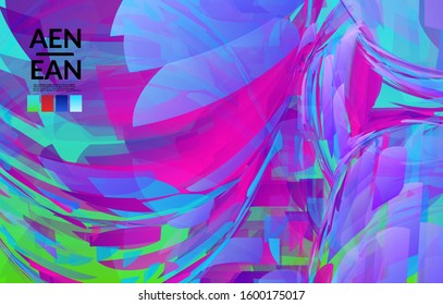 Abstract multicolored shattered glass texture. Transparent overlapping sharp particles create ice crystal digital effect. Explosion burst movement pattern. Background template random fragile motion.