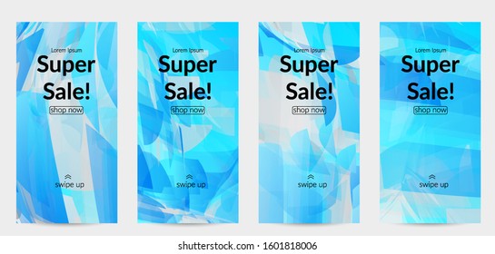 Abstract multicolored shattered glass texture. Transparent overlapping sharp particles create ice crystal digital effect. Explosion burst movement pattern. Background template random fragile motion.