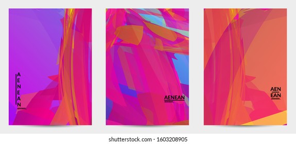 Abstract multicolored shattered glass texture. Transparent overlapping sharp particles create ice crystal digital effect. Explosion burst movement pattern. Background template random fragile motion.