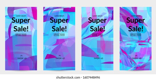 Abstract multicolored shattered glass texture. Transparent overlapping sharp particles create ice crystal digital effect. Explosion burst movement pattern. Background template random fragile motion.