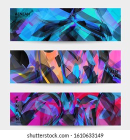 Abstract multicolored shattered glass texture. Transparent overlapping sharp particles create ice crystal digital effect. Explosion burst movement pattern. Background template random fragile motion.