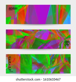 Abstract multicolored shattered glass texture. Transparent overlapping sharp particles create ice crystal digital effect. Explosion burst movement pattern. Background template random fragile motion.