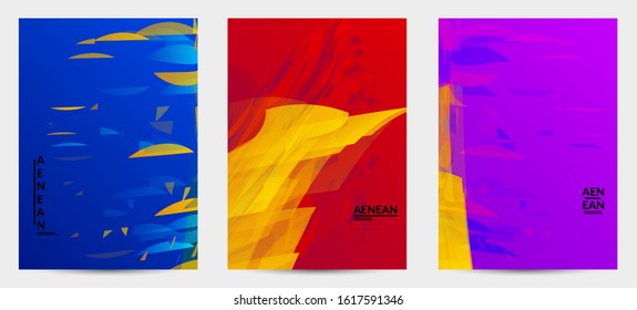 Abstract multicolored shattered glass texture. Transparent overlapping sharp particles create ice crystal digital effect. Explosion burst movement pattern. Background template random fragile motion.