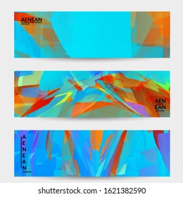 Abstract multicolored shattered glass texture. Transparent overlapping sharp particles create ice crystal digital effect. Explosion burst movement pattern. Background template random fragile motion.