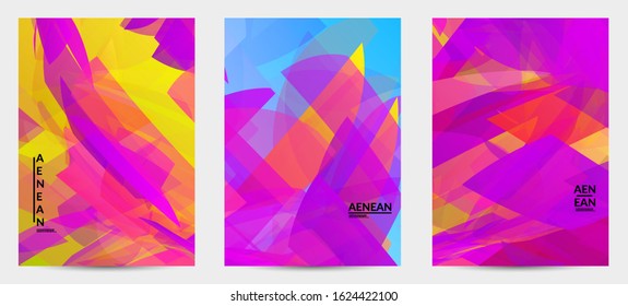 Abstract multicolored shattered glass texture. Transparent overlapping sharp particles create ice crystal digital effect. Explosion burst movement pattern. Background template random fragile motion.