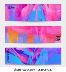 Abstract multicolored shattered glass texture. Transparent overlapping sharp particles create ice crystal digital effect. Explosion burst movement pattern. Background template random fragile motion.