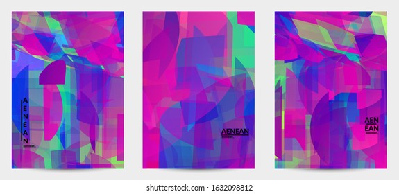 Abstract multicolored shattered glass texture. Transparent overlapping sharp particles create ice crystal digital effect. Explosion burst movement pattern. Background template random fragile motion.
