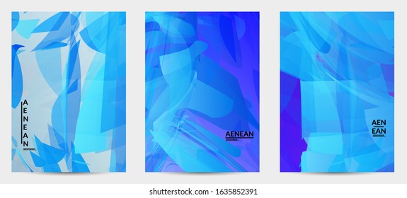 Abstract multicolored shattered glass texture. Transparent overlapping sharp particles create ice crystal digital effect. Explosion burst movement pattern. Background template random fragile motion.