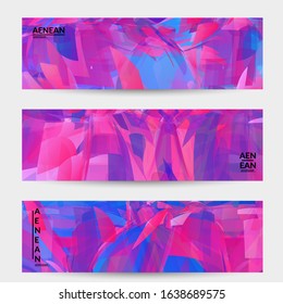 Abstract multicolored shattered glass texture. Transparent overlapping sharp particles create ice crystal digital effect. Explosion burst movement pattern. Background template random fragile motion.