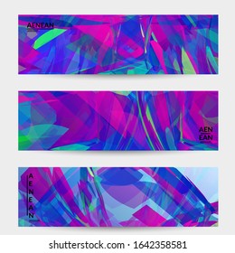 Textura abstracta de vidrio destrozado multicolor. Las partículas nítidas superpuestas y transparentes crean un efecto digital de cristal de hielo. Patrón de movimiento de ráfagas de explosión. Plantilla de fondo de movimiento aleatorio frágil.