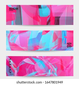 Abstract multicolored shattered glass texture. Transparent overlapping sharp particles create ice crystal digital effect. Explosion burst movement pattern. Background template random fragile motion.