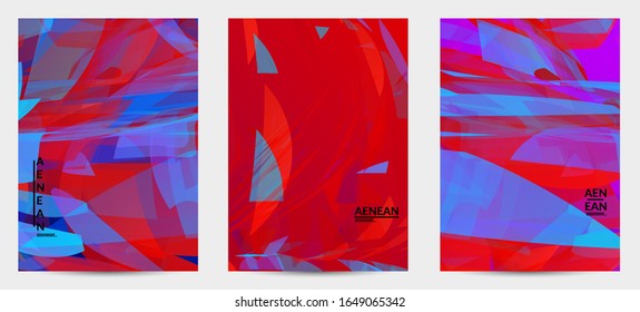 Abstract multicolored shattered glass texture. Transparent overlapping sharp particles create ice crystal digital effect. Explosion burst movement pattern. Background template random fragile motion.