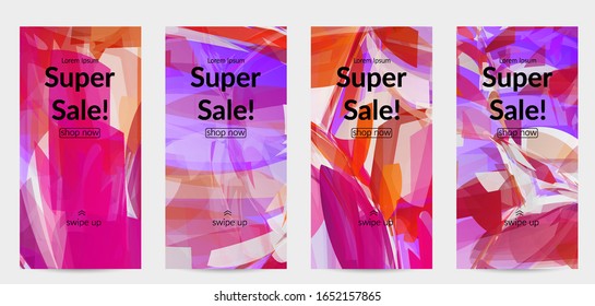 Textura abstracta de vidrio destrozado multicolor. Las partículas nítidas superpuestas y transparentes crean un efecto digital de cristal de hielo. Patrón de movimiento de ráfagas de explosión. Plantilla de fondo de movimiento aleatorio frágil.
