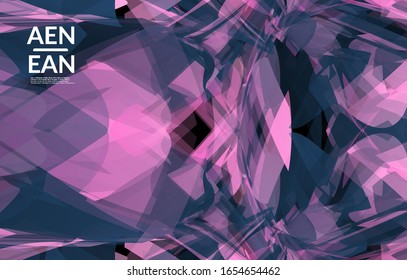 Abstract multicolored shattered glass texture. Transparent overlapping sharp particles create ice crystal digital effect. Explosion burst movement pattern. Background template random fragile motion.