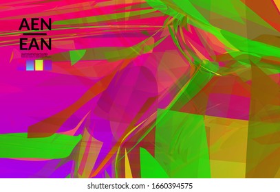 Abstract multicolored shattered glass texture. Transparent overlapping sharp particles create ice crystal digital effect. Explosion burst movement pattern. Background template random fragile motion.