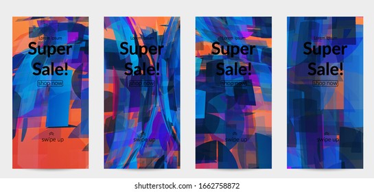 Abstract multicolored shattered glass texture. Transparent overlapping sharp particles create ice crystal digital effect. Explosion burst movement pattern. Background template random fragile motion.