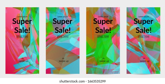 Abstract multicolored shattered glass texture. Transparent overlapping sharp particles create ice crystal digital effect. Explosion burst movement pattern. Background template random fragile motion.