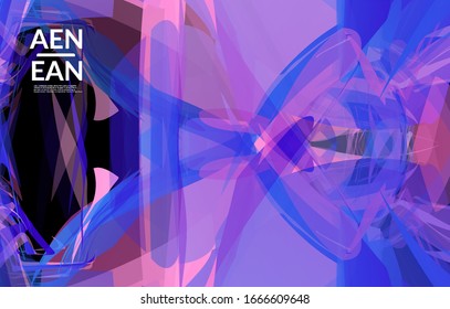 Abstract multicolored shattered glass texture. Transparent overlapping sharp particles create ice crystal digital effect. Explosion burst movement pattern. Background template random fragile motion.