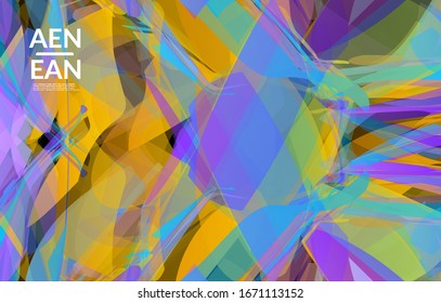 Textura abstracta de vidrio destrozado multicolor. Las partículas nítidas superpuestas y transparentes crean un efecto digital de cristal de hielo. Patrón de movimiento de ráfagas de explosión. Plantilla de fondo de movimiento aleatorio frágil.
