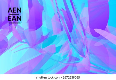Abstract multicolored shattered glass texture. Transparent overlapping sharp particles create ice crystal digital effect. Explosion burst movement pattern. Background template random fragile motion.
