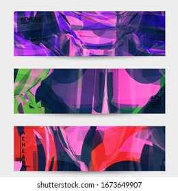 Abstract multicolored shattered glass texture. Transparent overlapping sharp particles create ice crystal digital effect. Explosion burst movement pattern. Background template random fragile motion.