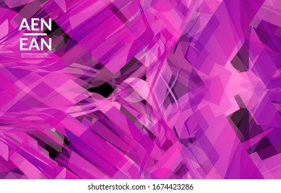 Abstract multicolored shattered glass texture. Transparent overlapping sharp particles create ice crystal digital effect. Explosion burst movement pattern. Background template random fragile motion.