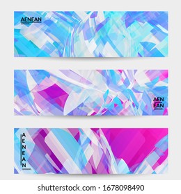 Abstract multicolored shattered glass texture. Transparent overlapping sharp particles create ice crystal digital effect. Explosion burst movement pattern. Background template random fragile motion.