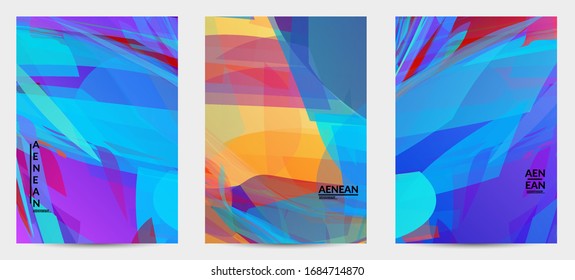 Textura abstracta de vidrio destrozado multicolor. Las partículas nítidas superpuestas y transparentes crean un efecto digital de cristal de hielo. Patrón de movimiento de ráfagas de explosión. Plantilla de fondo de movimiento aleatorio frágil.