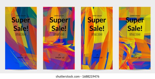 Abstract multicolored shattered glass texture. Transparent overlapping sharp particles create ice crystal digital effect. Explosion burst movement pattern. Background template random fragile motion.