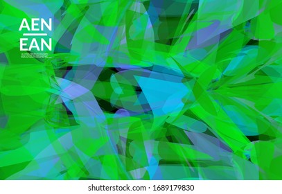 Textura abstracta de vidrio destrozado multicolor. Las partículas nítidas superpuestas y transparentes crean un efecto digital de cristal de hielo. Patrón de movimiento de ráfagas de explosión. Plantilla de fondo de movimiento aleatorio frágil.