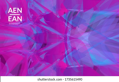 Abstract multicolored shattered glass texture. Transparent overlapping sharp particles create ice crystal digital effect. Explosion burst movement pattern. Background template random fragile motion.