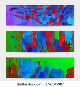Abstract multicolored shattered glass texture. Transparent overlapping sharp particles create ice crystal digital effect. Explosion burst movement pattern. Background template random fragile motion.