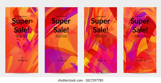Abstract multicolored shattered glass texture. Transparent overlapping sharp particles create ice crystal digital effect. Explosion burst movement pattern. Background template random fragile motion.