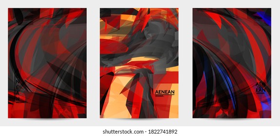 Abstract multicolored shattered glass texture. Transparent overlapping sharp particles create ice crystal digital effect. Explosion burst movement pattern. Background template random fragile motion.