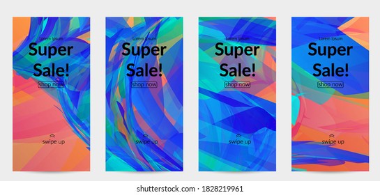 Abstract multicolored shattered glass texture. Transparent overlapping sharp particles create ice crystal digital effect. Explosion burst movement pattern. Background template random fragile motion.