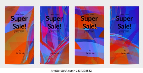 Abstract multicolored shattered glass texture. Transparent overlapping sharp particles create ice crystal digital effect. Explosion burst movement pattern. Background template random fragile motion.