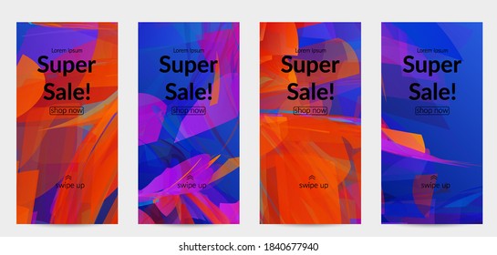 Abstract multicolored shattered glass texture. Transparent overlapping sharp particles create ice crystal digital effect. Explosion burst movement pattern. Background template random fragile motion.