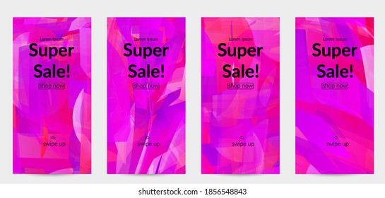 Abstract multicolored shattered glass texture. Transparent overlapping sharp particles create ice crystal digital effect. Explosion burst movement pattern. Background template random fragile motion.