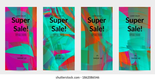 Abstract multicolored shattered glass texture. Transparent overlapping sharp particles create ice crystal digital effect. Explosion burst movement pattern. Background template random fragile motion.