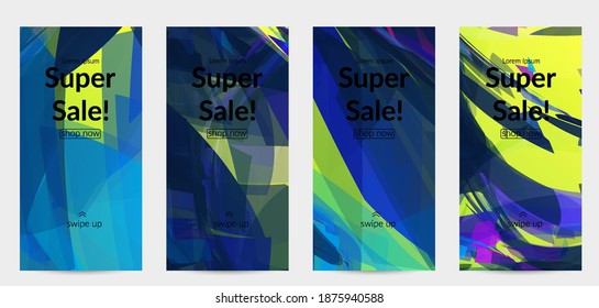 Resumen de textura de vidrio destrozado multicolor. Las partículas nítidas superpuestas y transparentes crean un efecto digital de cristal de hielo. Patrón de movimiento de explosión. Plantilla de fondo de movimiento aleatorio frágil.