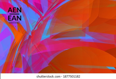 Abstract multicolored shattered glass texture. Transparent overlapping sharp particles create ice crystal digital effect. Explosion burst movement pattern. Background template random fragile motion.