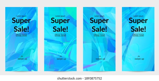 Abstract multicolored shattered glass texture. Transparent overlapping sharp particles create ice crystal digital effect. Explosion burst movement pattern. Background template random fragile motion.