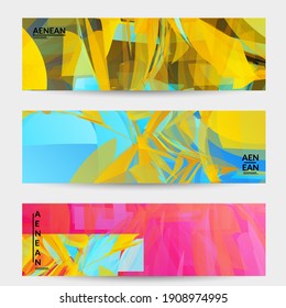 Abstract multicolored shattered glass texture. Transparent overlapping sharp particles create ice crystal digital effect. Explosion burst movement pattern. Background template random fragile motion.