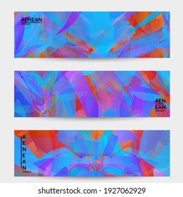 Abstract multicolored shattered glass texture. Transparent overlapping sharp particles create ice crystal digital effect. Explosion burst movement pattern. Background template random fragile motion.