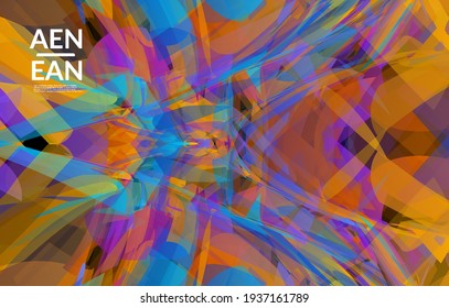 Abstract multicolored shattered glass texture. Transparent overlapping sharp particles create ice crystal digital effect. Explosion burst movement pattern. Background template random fragile motion.