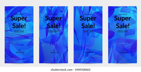 Abstract multicolored shattered glass texture. Transparent overlapping sharp particles create ice crystal digital effect. Explosion burst movement pattern. Background template random fragile motion.